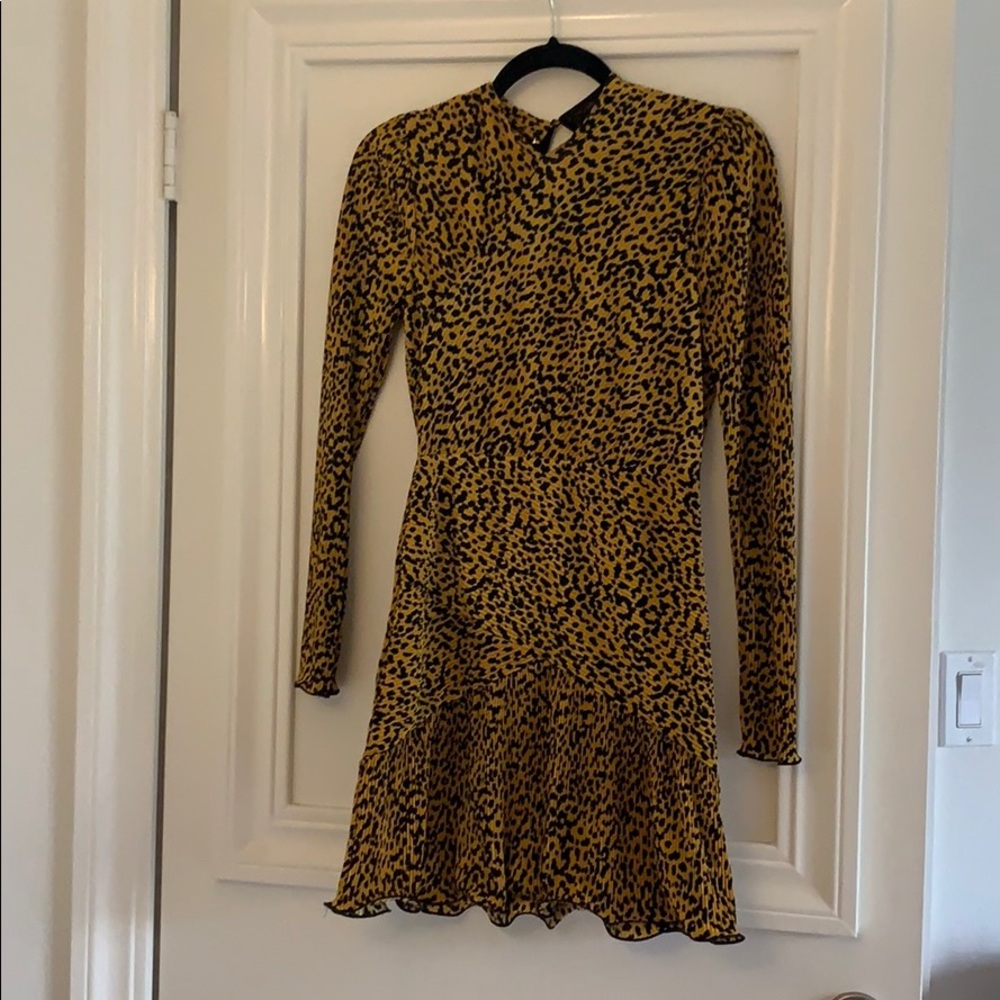 Saylor leopard mini dress szS